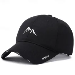 OUKU Men's Baseball Cap Sun Hat Trucker Hat Cotton Embroidered Fashion Casual Daily Saint Patrick Day Pattern Adjustable Sunscreen Breathable Black