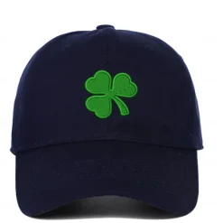 Online OUKU Men's Baseball Cap Sun Hat Trucker Hat Black White 100% Cotton Embroidered Fashion Casual Daily Saint Patrick Day Shamrock Adjustable Sunscreen Breathable