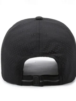 New OUKU Men's Baseball Cap Sun Hat Trucker Hat Black Polyester Fashion Casual Street Daily Plain Adjustable Sunscreen Breathable Quick Dry White