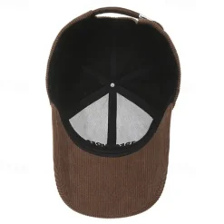 OUKU Men's Baseball Cap Sun Hat Trucker Hat Red Dark Navy Polyester Adjustable Fashion Daily Wear Festival Pattern Embroidered Outdoor Casual / Daily