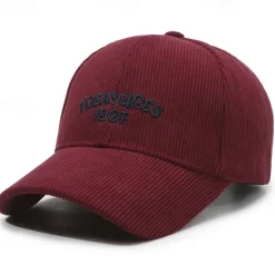 OUKU Men's Baseball Cap Sun Hat Trucker Hat Red Dark Navy Polyester Adjustable Fashion Daily Wear Festival Pattern Embroidered Outdoor Casual / Daily