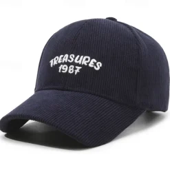 OUKU Men's Baseball Cap Sun Hat Trucker Hat Red Dark Navy Polyester Adjustable Fashion Daily Wear Festival Pattern Embroidered Outdoor Casual / Daily