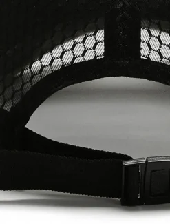 New OUKU Men's Baseball Cap Sun Hat Trucker Hat Mesh Cap Black White Polyester Mesh Fashion Casual Street Daily Plain Adjustable Sunscreen Breathable