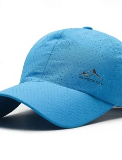 Discount OUKU Men's Baseball Cap Sun Hat Trucker Hat Black White Polyester Fashion Casual Street Daily Mountain Adjustable Sunscreen Breathable
