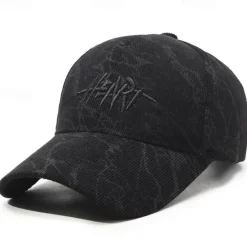 Outlet OUKU Men's Baseball Cap Sun Hat Trucker Hat Black Red Polyester Adjustable Fashion Daily Wear Festival Pattern Embroidered Outdoor Casual / Daily