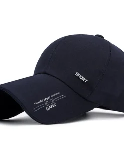 Clearance OUKU Men's Baseball Cap Trucker Hat Black Red Polyester Travel Beach Outdoor Vacation Plain Adjustable Sunscreen Breathable Fashion