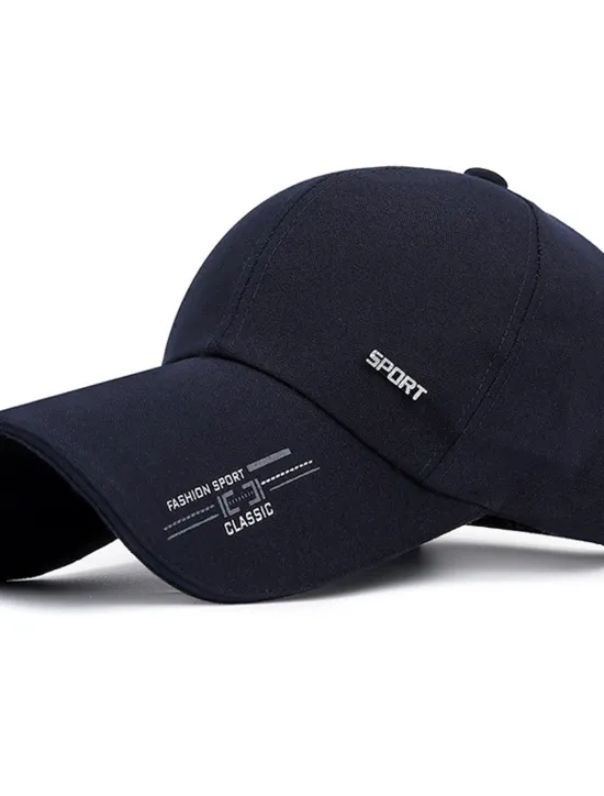Clearance OUKU Men's Baseball Cap Trucker Hat Black Red Polyester Travel Beach Outdoor Vacation Plain Adjustable Sunscreen Breathable Fashion