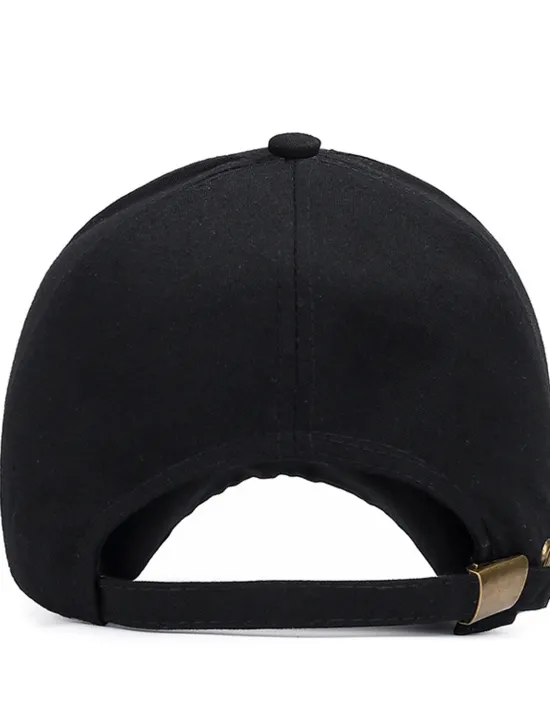 Clearance OUKU Men's Baseball Cap Trucker Hat Black Red Polyester Travel Beach Outdoor Vacation Plain Adjustable Sunscreen Breathable Fashion