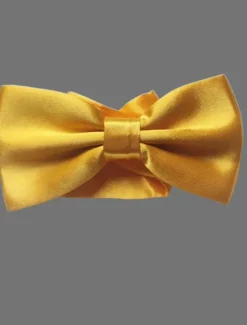Discount OUKU Men's Basic Party Bow Tie - Solid Colored Men Satin Bowtie Classic Party Bow Tie Pre-Tied Formal Tuxedo Bow tie Adjustable