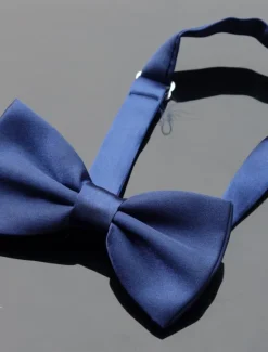 Discount OUKU Men's Basic Party Bow Tie - Solid Colored Men Satin Bowtie Classic Party Bow Tie Pre-Tied Formal Tuxedo Bow tie Adjustable