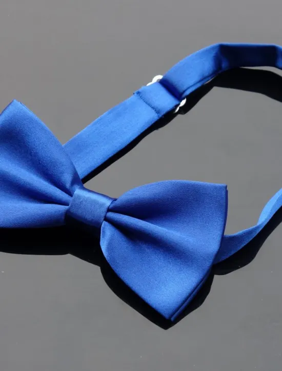 Discount OUKU Men's Basic Party Bow Tie - Solid Colored Men Satin Bowtie Classic Party Bow Tie Pre-Tied Formal Tuxedo Bow tie Adjustable