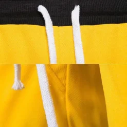 Hot OUKU Men's Basketball Shorts Gym Shorts Sport Basketball Running Casual Drawstring Elastic Waist Color Block Knee Length Gymnatics Activewear Black White Micro-elastic