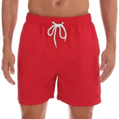 Sale OUKU Men's Bathing Suit Board Shorts Swim Shorts Swim Trunks Summer Shorts Pocket Drawstring with Mesh lining Plain Quick Dry Outdoor Holiday Going out Stylish Boho Gray Green Black