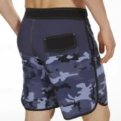 Sale OUKU Men's Bathing Suit Board Shorts Swim Shorts Swim Trunks Stripes Graphic Prints Quick dry Breathable Drawstring Elastic Waist Vacation Beach Hawaiian Casual Lake Blue Black