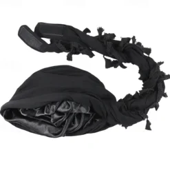 Outlet OUKU Men's Beanie Hat Beanies Black Yellow Polyester Tassel Cozy Daily Wear Going out Solid / Plain Color Breathable