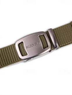 Outlet OUKU Men's Belt Outdoor Belt Waist Belt Black Kakhi Nylon Adjustable Heavy-Duty Plain Outdoor Daily