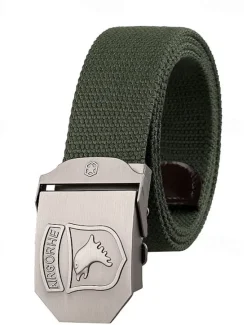 Best OUKU Men's Belt Tactical Belt Nylon Web Work Belt Black Ginger Straw Military Army Plain Daily Wear Going out Weekend