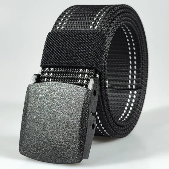 Discount OUKU Men's Belt Tactical Belt Nylon Web Work Belt Black Yellow Knitted Fabric Military Army Linear Daily Wear Going out Weekend
