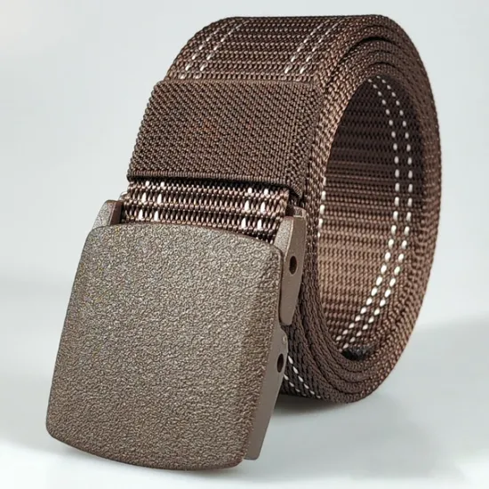 Discount OUKU Men's Belt Tactical Belt Nylon Web Work Belt Black Yellow Knitted Fabric Military Army Linear Daily Wear Going out Weekend