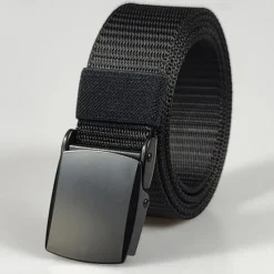 Discount OUKU Men's Belt Tactical Belt Nylon Web Work Belt Black Yellow Nylon Military Army Plain Daily Wear Going out Weekend