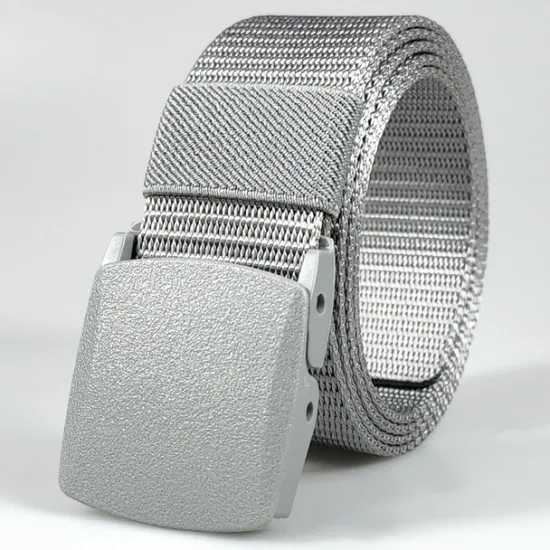 Sale OUKU Men's Belt Tactical Belt Nylon Web Work Belt Black Yellow Knitted Fabric Military Army Plain Daily Wear Going out Weekend