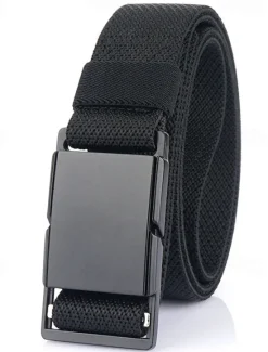 Outlet OUKU Men's Belt Tactical Belt Waist Belt Black Kakhi Polyester Alloy Durable Adjustable Plain Outdoor Daily