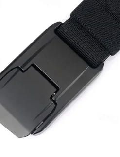 Online OUKU Men's Belt Tactical Belt Waist Belt Black Kakhi Polyester Alloy Durable Adjustable Plain Outdoor Daily