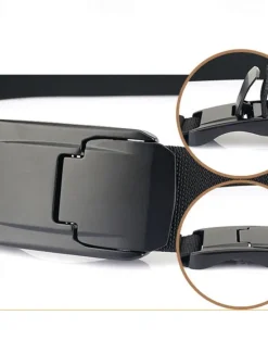 Online OUKU Men's Belt Tactical Belt Waist Belt Black Kakhi Polyester Alloy Durable Adjustable Plain Outdoor Daily