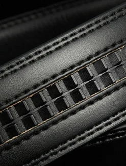Outlet OUKU Men's Belt Waist Belt Black 1# Black 2# Alloy Durable Adjustable Plain Outdoor Daily