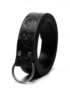 New OUKU Men's Belt Waist Belt Black Brown PU Vintage Durable Adjustable Plain Outdoor Daily