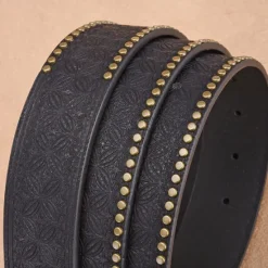 Clearance OUKU Men's Belt Waist Belt Black Brown Alloy Antique Durable Adjustable Plain Outdoor Daily