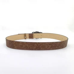 OUKU Men's Belt Waist Belt Alloy Durable Adjustable Plain Outdoor Daily Brown