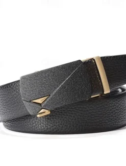 Best OUKU Men's Belt Waist Belt Silver Black Alloy Durable Adjustable Plain Outdoor Daily