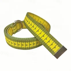 Best OUKU Men's Belt Waist Belt Knitted Fabric Alloy Adjustable Print Outdoor Daily Yellow