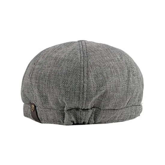 Discount OUKU Men's Beret Hat Newsboy Hat Black khaki Polyester Stylish 1920s Fashion Casual Outdoor Daily Going out Plain Sunscreen