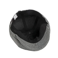 Discount OUKU Men's Beret Hat Newsboy Hat Black khaki Polyester Stylish 1920s Fashion Casual Outdoor Daily Going out Plain Sunscreen