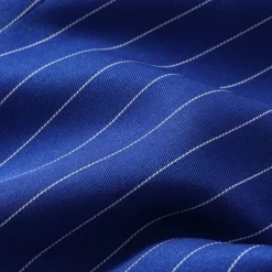 Outlet OUKU Men's Blazer Business Cocktail Party Wedding Party Fashion Casual Spring & Fall Polyester Stripes Pocket Buttons Comfortable Double Breasted Blazer Blue Purple Orange