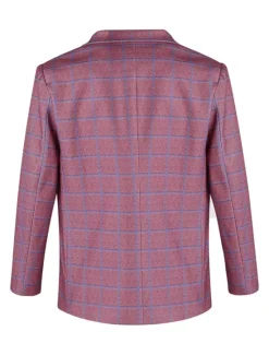 Sale OUKU Men's Blazer Jacket Sport Coat Casual Wine Blue Regular Fit