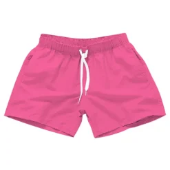 Discount OUKU Men's Board Shorts Swim Shorts Swim Trunks Drawstring with Pockets Solid Colored Waterproof UV Sun Protection Swimming Pool Hawaiian Casual / Sporty Black White Micro-elastic