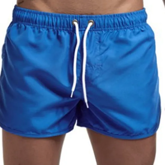 Sale OUKU Men's Board Shorts Swim Shorts Swim Trunks Elastic Waist Solid Color Quick Dry Short Daily Gym Bathing Chic & Modern Casual / Sporty Black White Micro-elastic