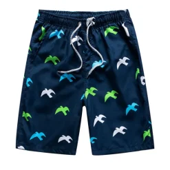 New OUKU Men's Board Shorts Swim Shorts Swim Trunks Summer Shorts Beach Shorts Drawstring Elastic Waist Graphic Comfort Breathable Short Casual Daily Beach Fashion Streetwear 1 2 Micro-elastic