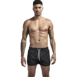 Clearance OUKU Men's Board Shorts Swim Shorts Swim Trunks Pocket Drawstring with Mesh lining Plain Quick Dry Short Holiday Beach Hawaiian Boho Black Dusty Rose