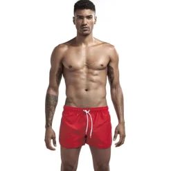 Clearance OUKU Men's Board Shorts Swim Shorts Swim Trunks Pocket Drawstring with Mesh lining Plain Quick Dry Short Holiday Beach Hawaiian Boho Black Dusty Rose