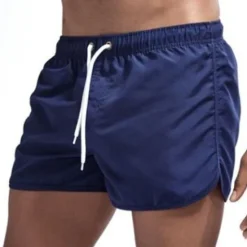 Clearance OUKU Men's Board Shorts Swim Shorts Swim Trunks Pocket Drawstring with Mesh lining Plain Quick Dry Short Holiday Beach Hawaiian Boho Black Dusty Rose