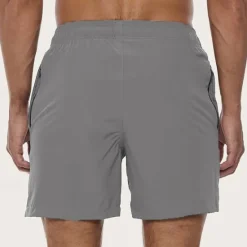 Discount OUKU Men's Board Shorts Swim Shorts Swim Trunks Beach Shorts Drawstring with Mesh lining Elastic Waist Plain Breathable Soft Short Casual Daily Holiday Streetwear Hawaiian Black Green Black Micro-elastic