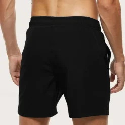 Discount OUKU Men's Board Shorts Swim Shorts Swim Trunks Beach Shorts Drawstring with Mesh lining Elastic Waist Plain Breathable Soft Short Casual Daily Holiday Streetwear Hawaiian Black Green Black Micro-elastic