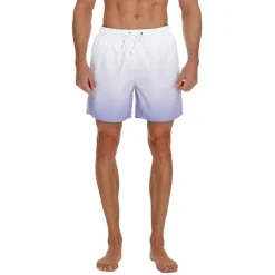 Discount OUKU Men's Board Shorts Swim Shorts Swim Trunks Drawstring with Mesh lining Elastic Waist Gradient Quick Dry Short Casual Daily Holiday Hawaiian Boho Black Pink Micro-elastic