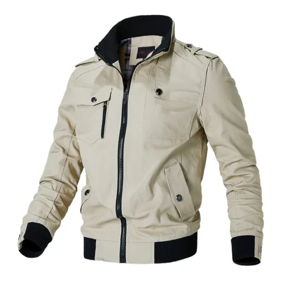 Hot OUKU Men's Bomber Jacket Military Tactical Jacket Outdoor Windproof Ventilation Breathable Multi-Pockets Spring Autumn Jacket Raincoat Hunting Military Training Black Red Blue
