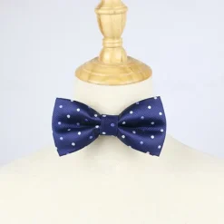 OUKU Men's Bow Tie Business Modern Contemporary Polka Dot Pattern Wedding Party Daily Wear