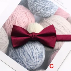 New OUKU Men's Bow Tie Modern Contemporary Sexy Solid / Plain Color Wedding Party Daily Wear